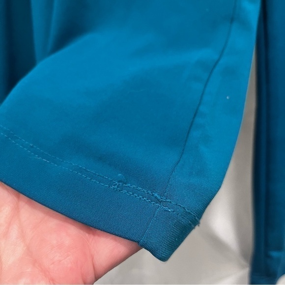 Teal front tie top size small - Picture 8 of 8